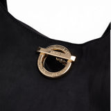 Borsa donna hobo grande con borchie