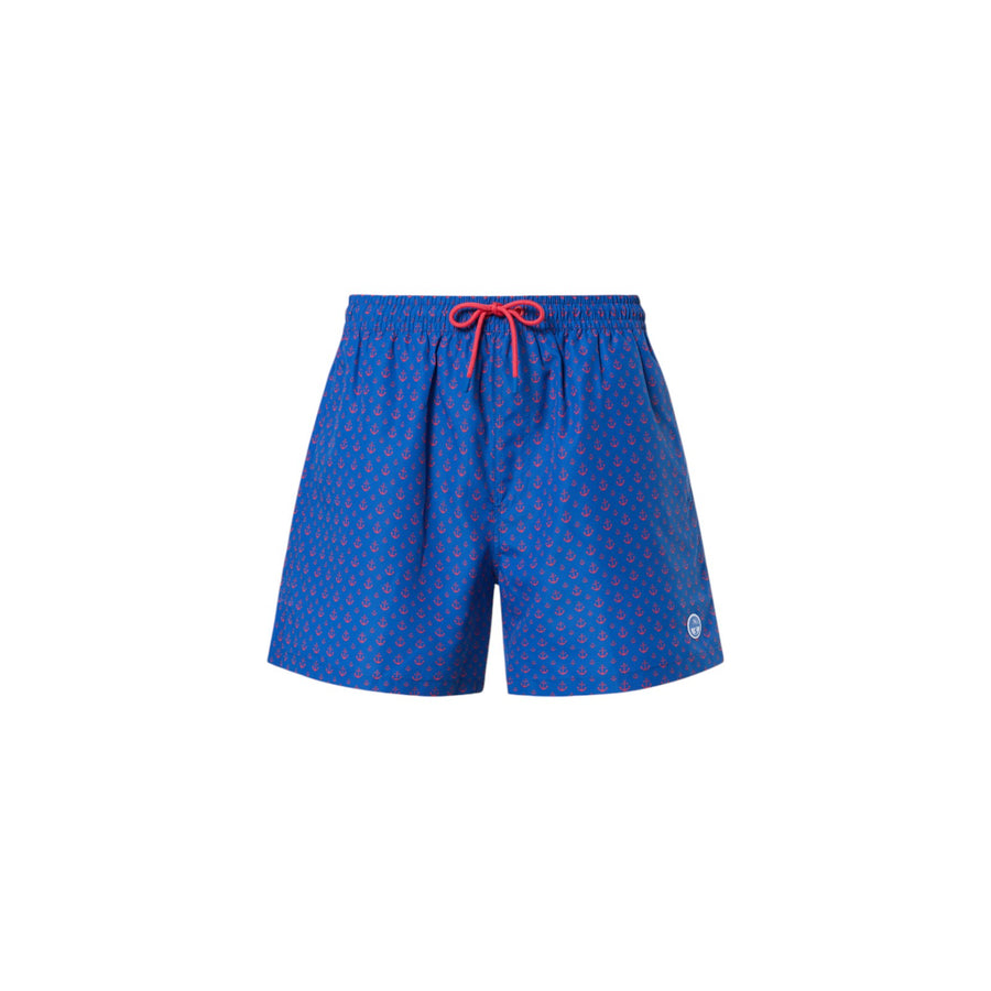 Boxer mare uomo con stampa grafica