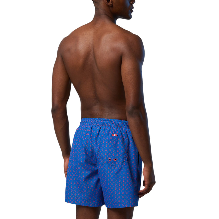 Boxer mare uomo con stampa grafica