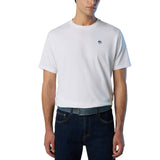 T-shirt uomo con patch logata