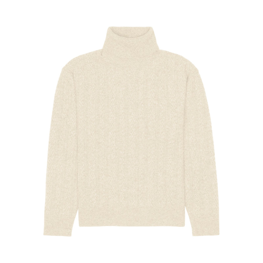 Maglia Dolcevita Treccia