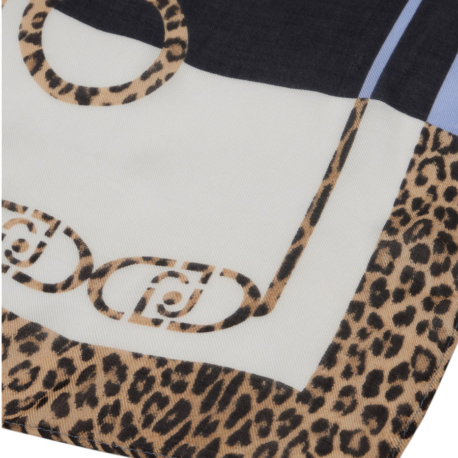 Animal donna print foulard