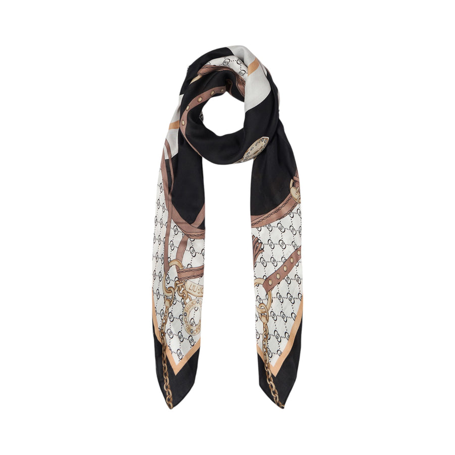 Foulard donna con stampa