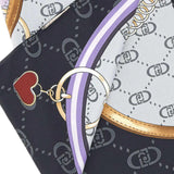 Foulard donna con stampa