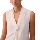 Top donna in georgette