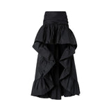 Gonna donna con volant