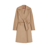 Cappotto donna a vestaglia in lana