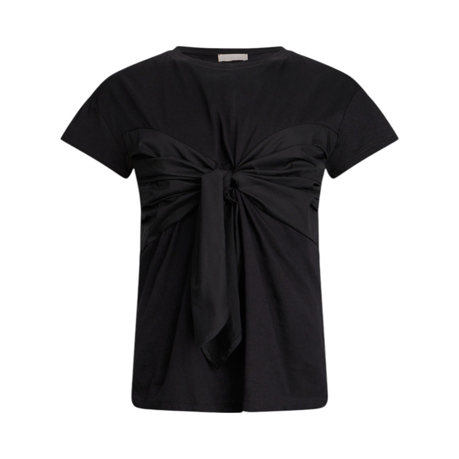 T-shirt donna con fiocco