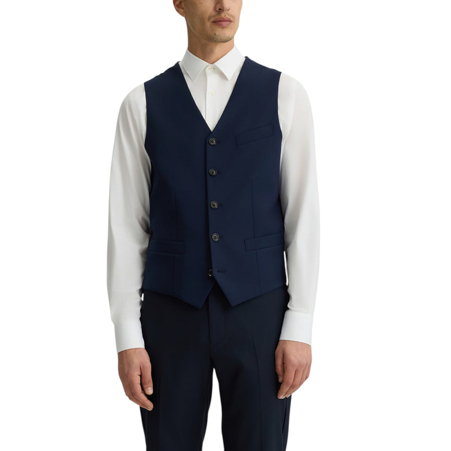 Gilet blu da uomo