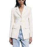 Blazer donna slim sartoriale