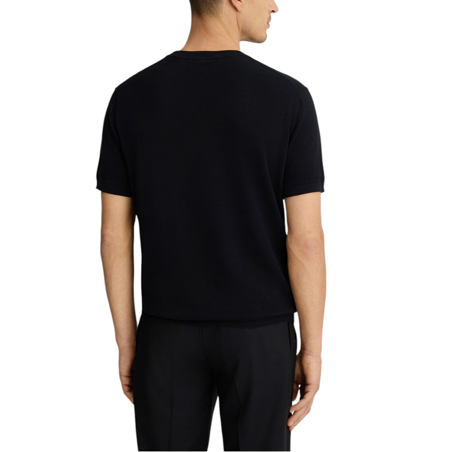 T-shirt nera da uomo