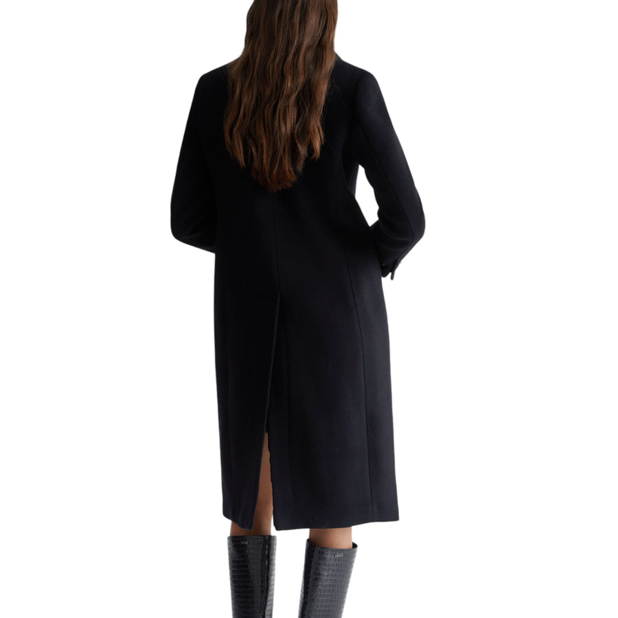 Cappotto donna slim in misto lana