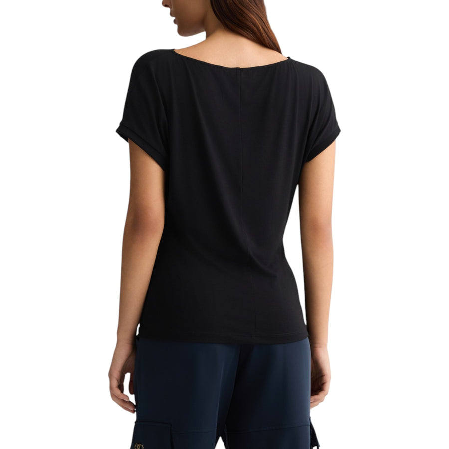 T-shirt donna in jersey di cotone