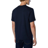 T-shirt uomo con patch logata