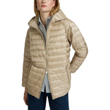 Piumino donna layering