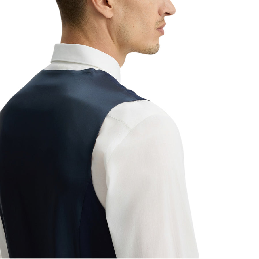 Gilet blu da uomo