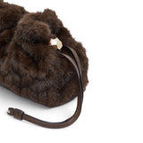 Borsa donna Riccy piccola in pelliccia sintetica