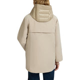 Piumino donna layering