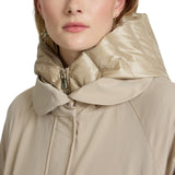 Piumino donna layering