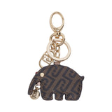 Portachiavi donna con elefante