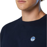 T-shirt uomo con patch logata