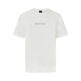 T-shirt donna logo strass