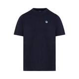 T-shirt uomo con patch logata