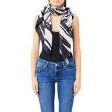Foulard donna con stampa