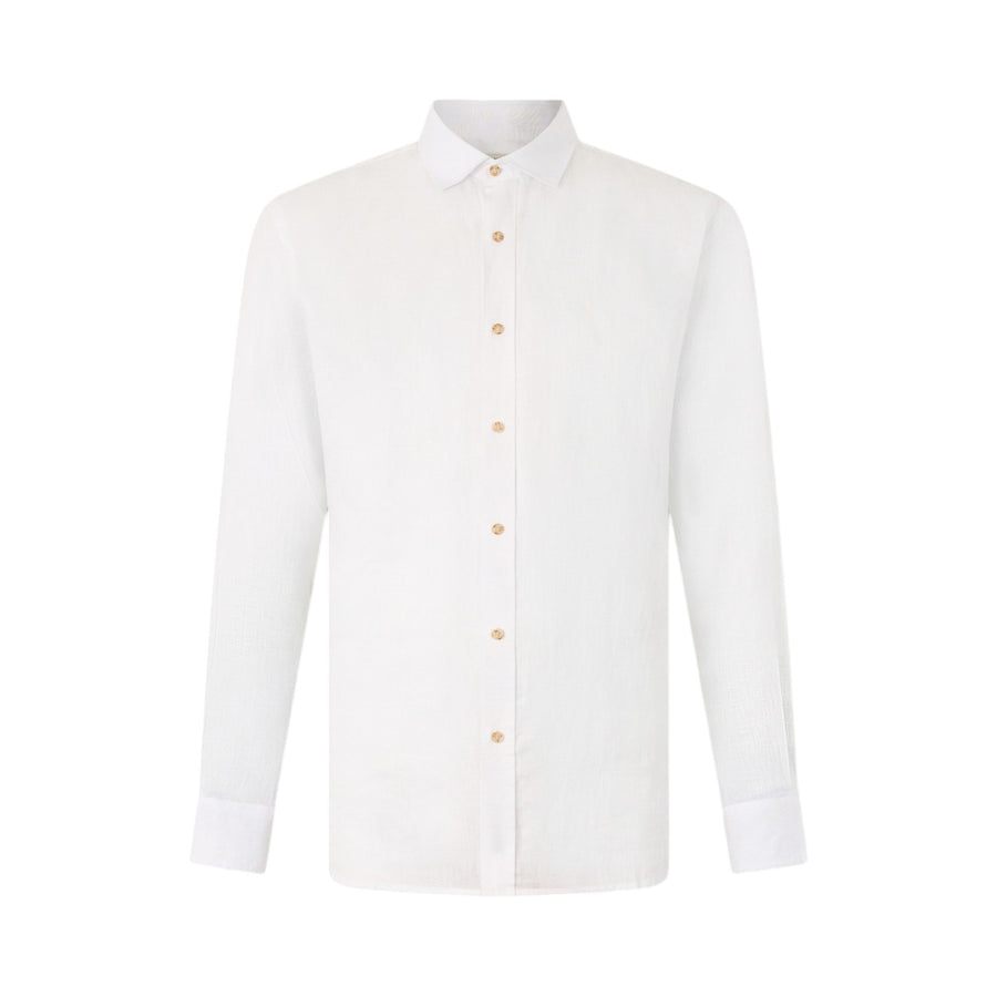 Camicia bianca 100% lino