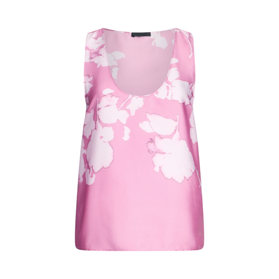 Top donna a fiori