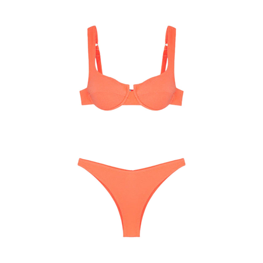 Bikini top e slip americano fisso visionary dose donna