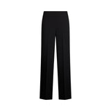 Pantaloni donna a palazzo in envers satin