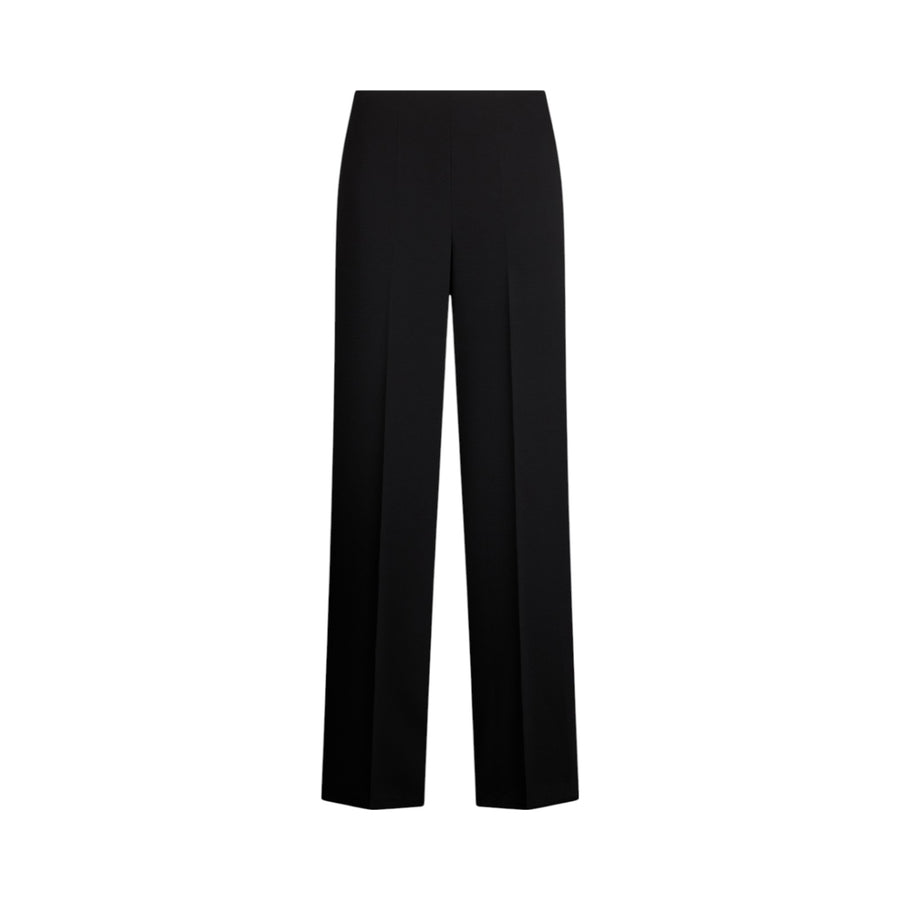 Pantaloni donna a palazzo in envers satin