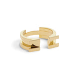 Bracciale donna rigido con dettagli logo