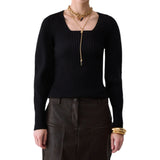 Maglia donna con maniche balloon