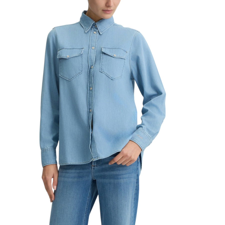 Camicia donna in denim