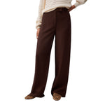 Pantaloni donna in misto lino