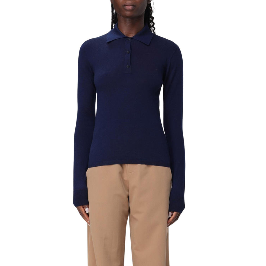 Polo donna basic Pinko in lana