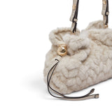 Borsa donna Riccy piccola in pelliccia sintetica