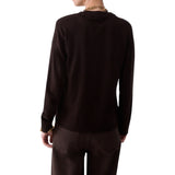 Maglia donna in misto lana