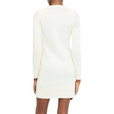 Abito donna in lana a trecce