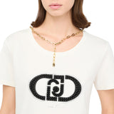 T-shirt donna in cotone
