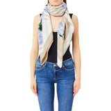 Foulard donna con stampa