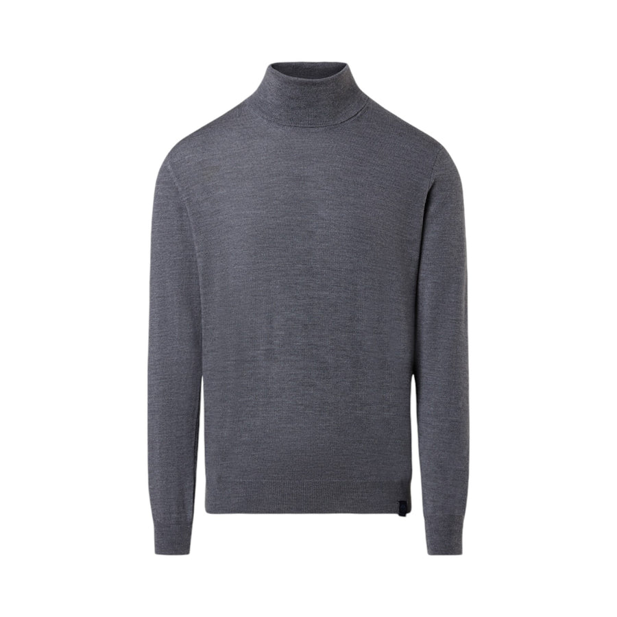 Maglione uomo dolcevita in hydrowool