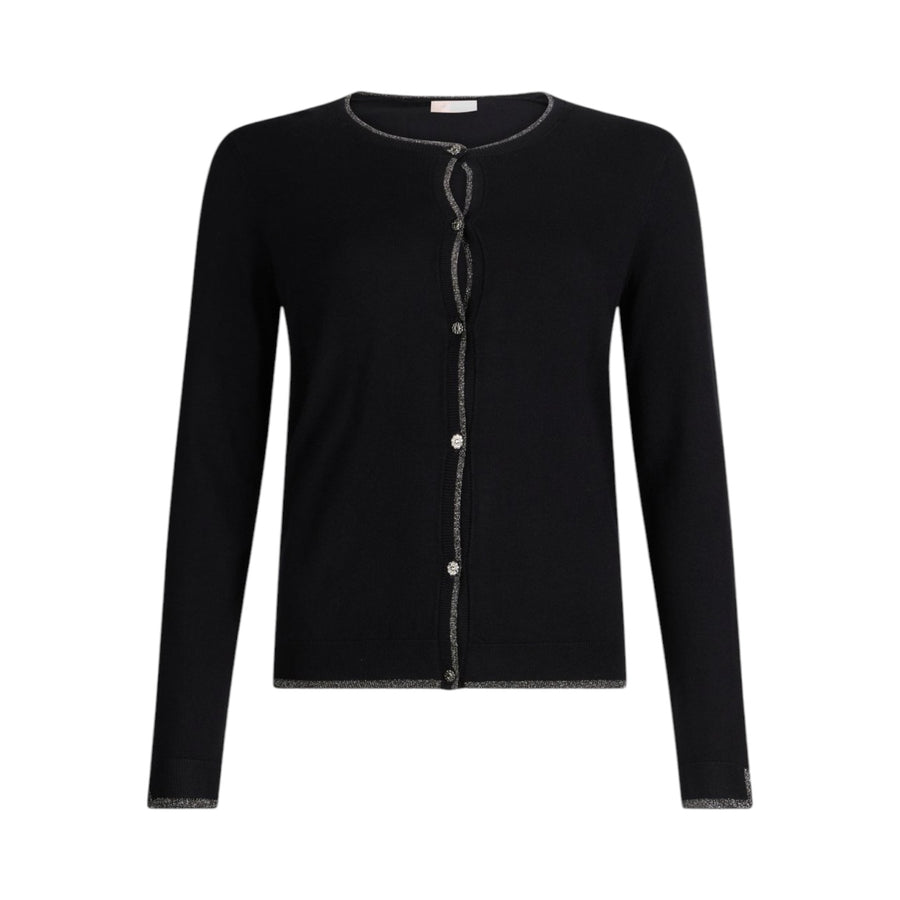 Cardigan donna con dettagli in lurex®