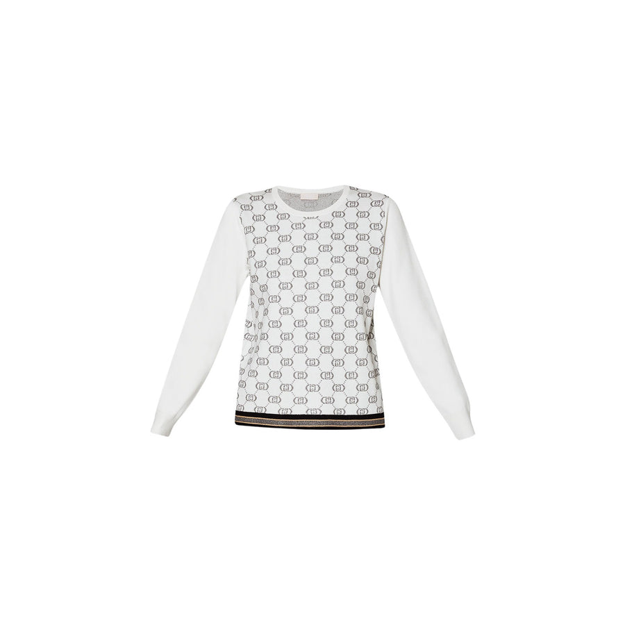 Maglia donna con logo monogram