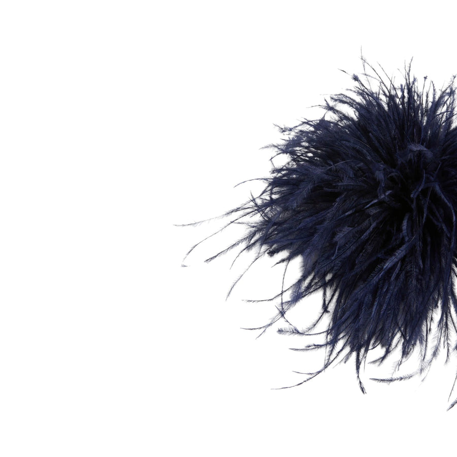 Spilla donna elegante con piume