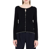 Cardigan donna con dettagli in lurex®