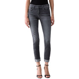 Jeans donna skinny con applicazioni