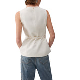 Gilet donna con cintura